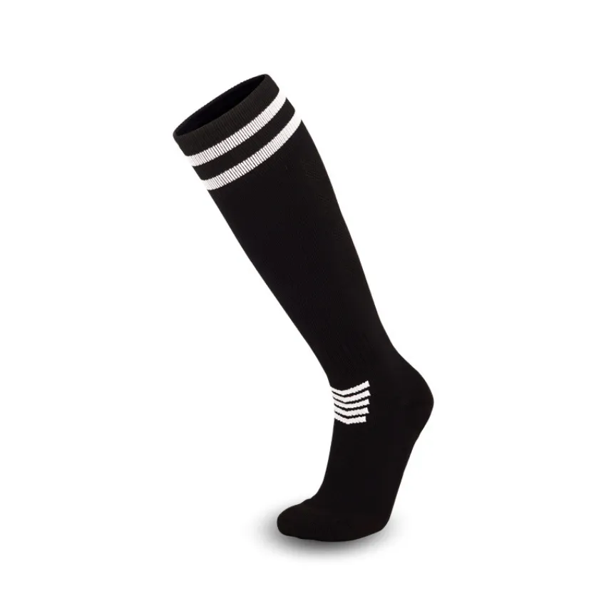 3 Pack Football Socks with Stripe Mens and Kids