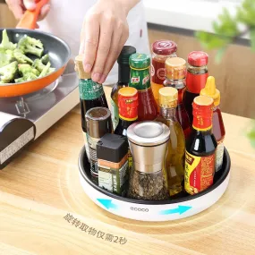 360 Rotating Round Storage Tray