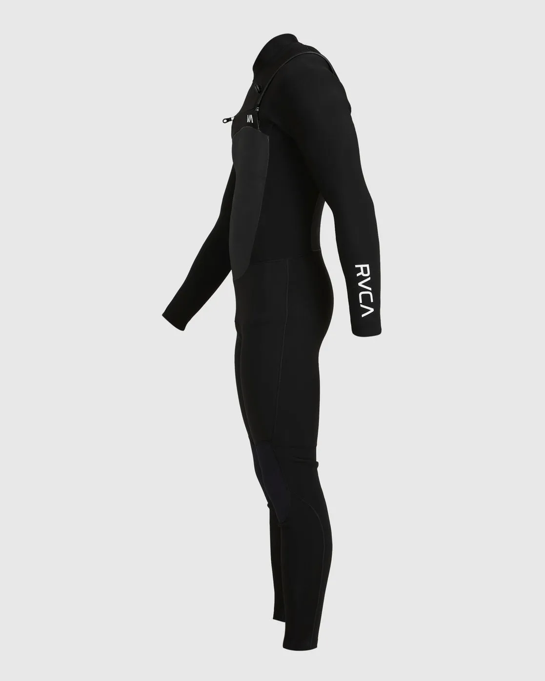 4/3 Balance Chest Zip Fullsuit - Black