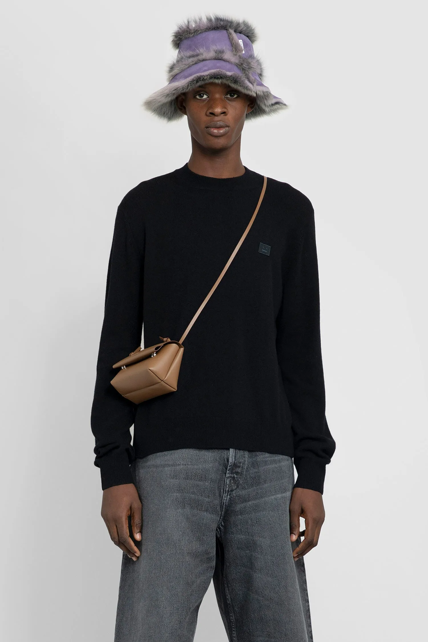 ACNE STUDIOS MAN BLACK KNITWEAR