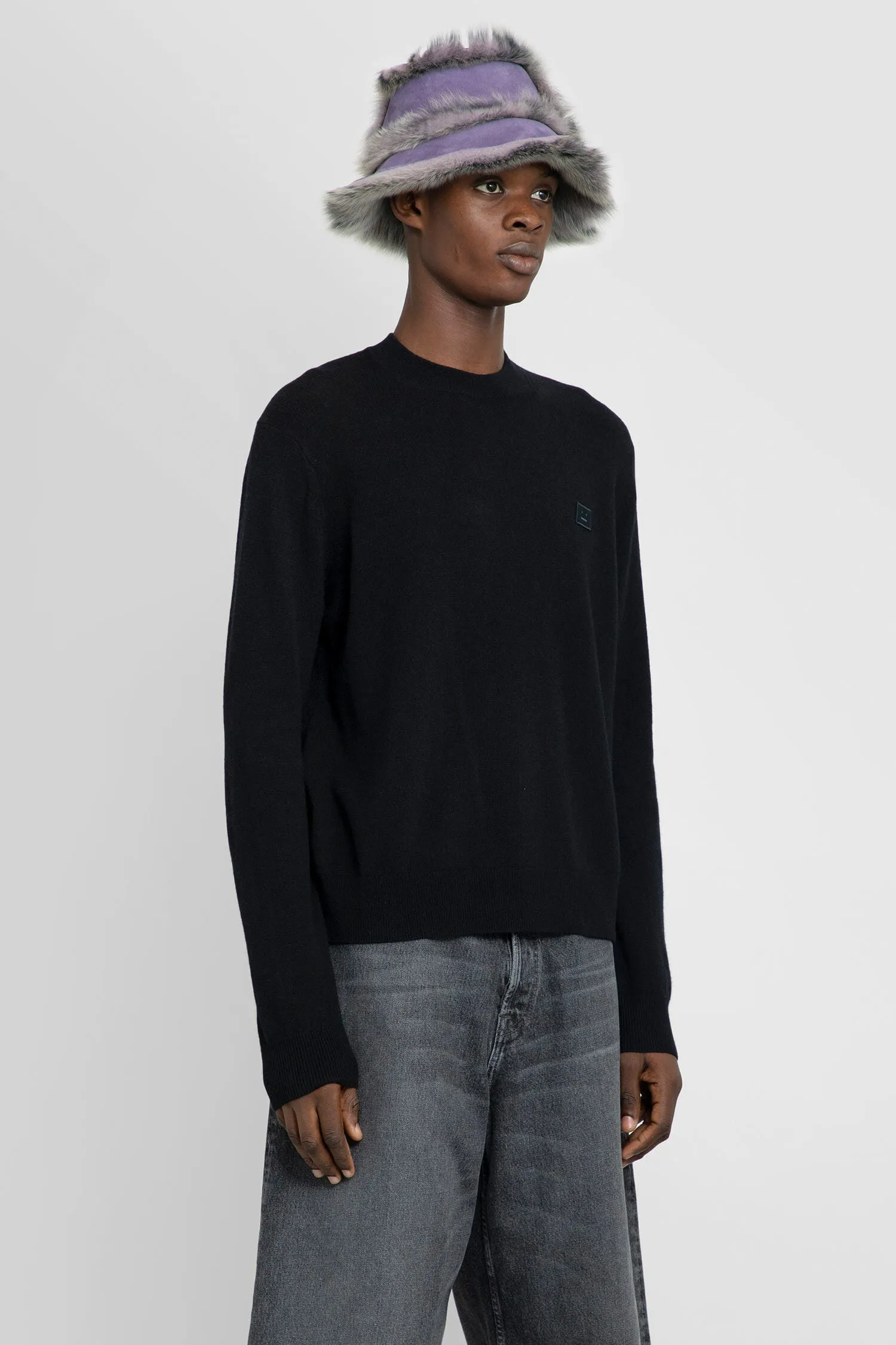 ACNE STUDIOS MAN BLACK KNITWEAR