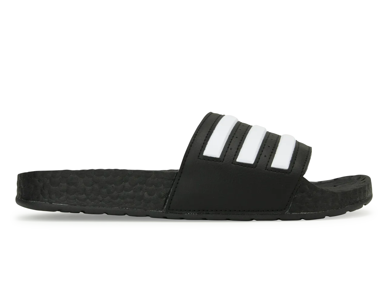 adidas Men's Adilette Boost Sandals Black/White