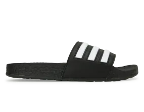 adidas Men's Adilette Boost Sandals Black/White