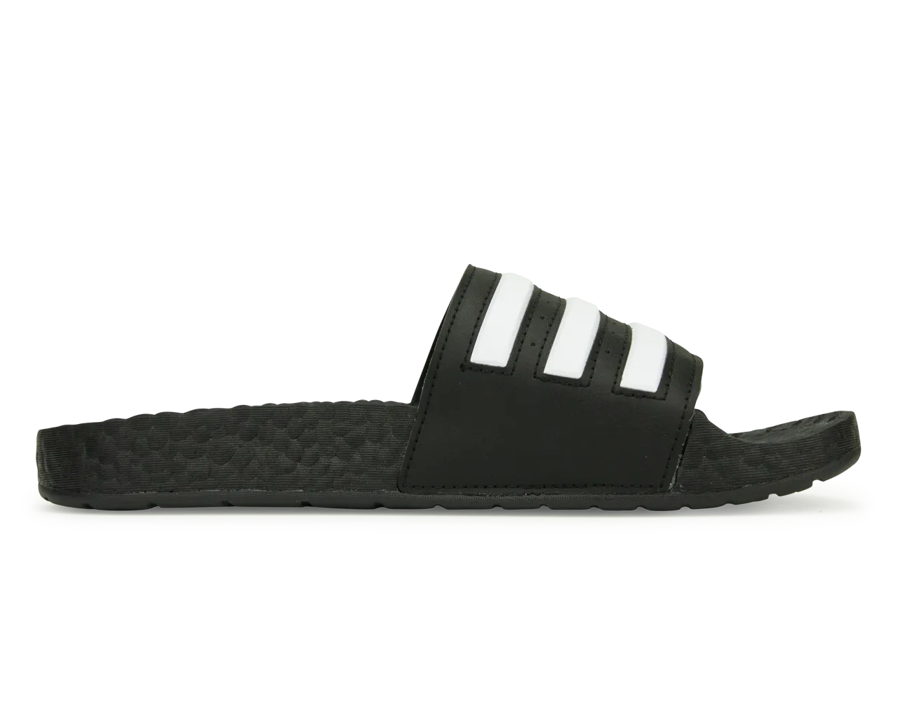 adidas Men's Adilette Boost Sandals Black/White