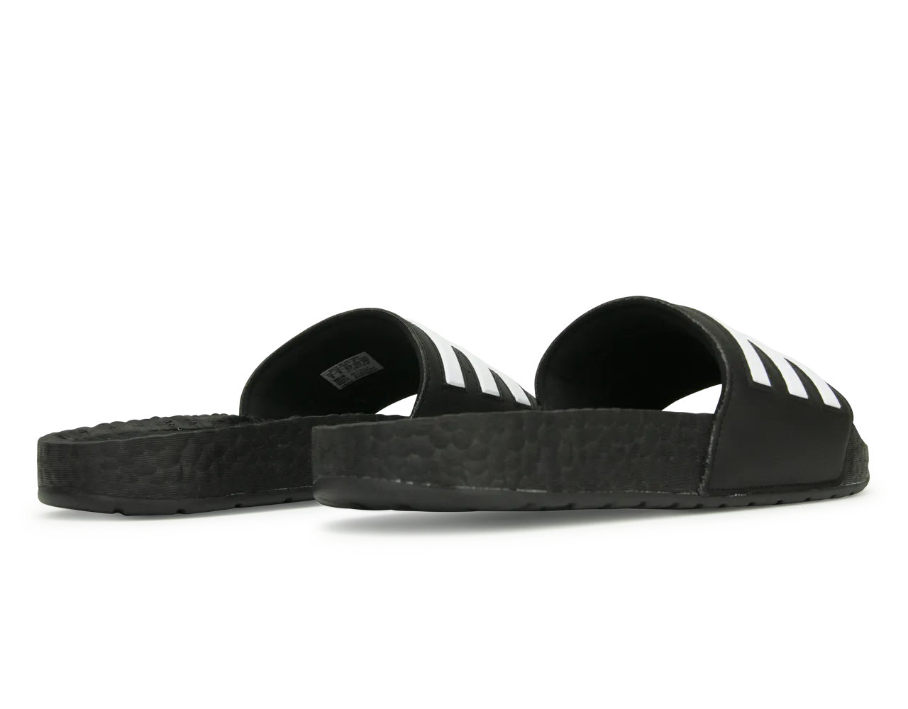 adidas Men's Adilette Boost Sandals Black/White