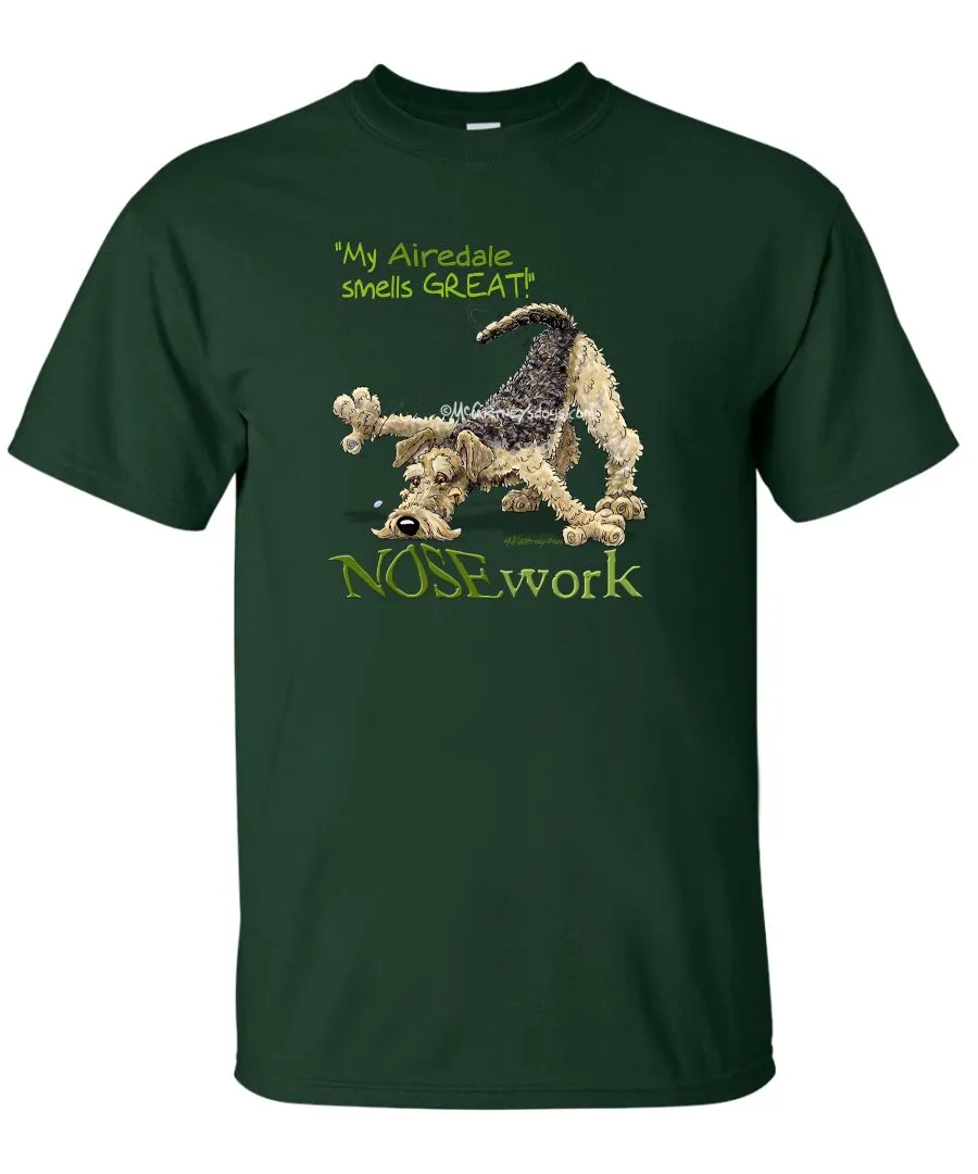 Airedale Terrier - Nosework - T-Shirt