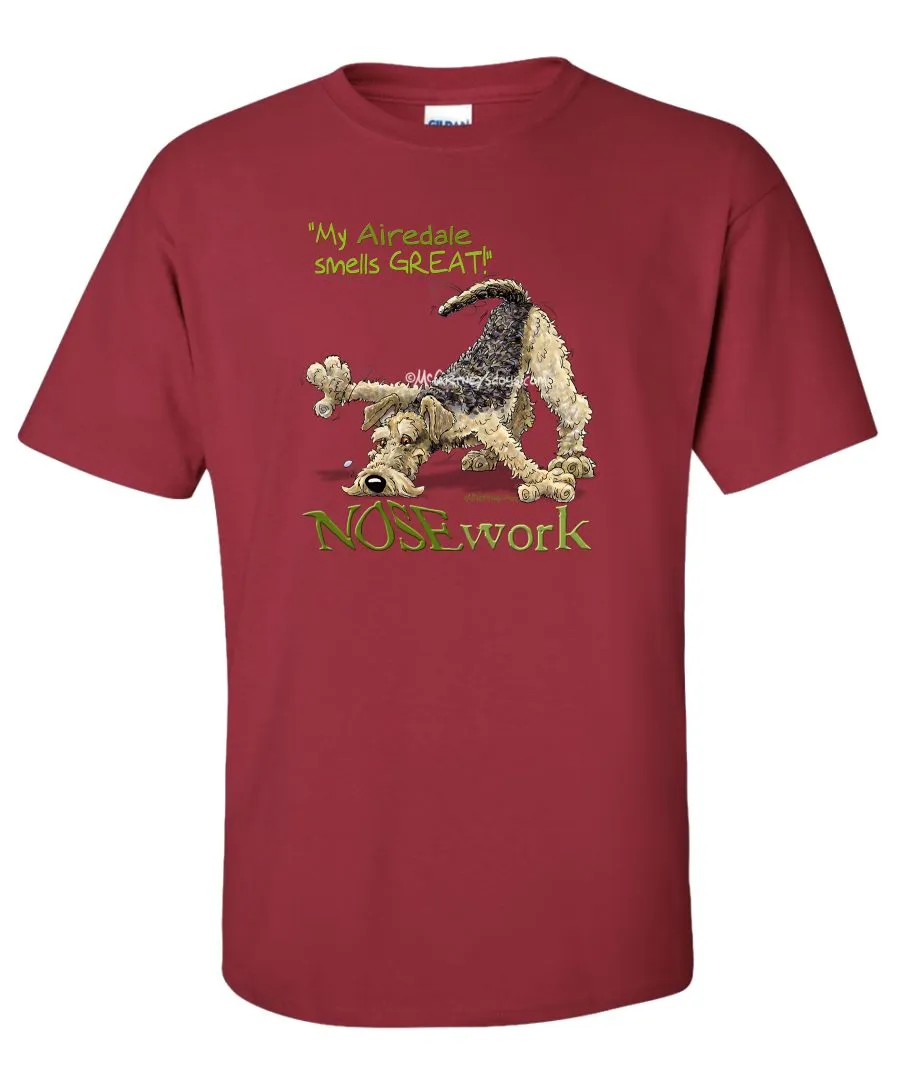 Airedale Terrier - Nosework - T-Shirt