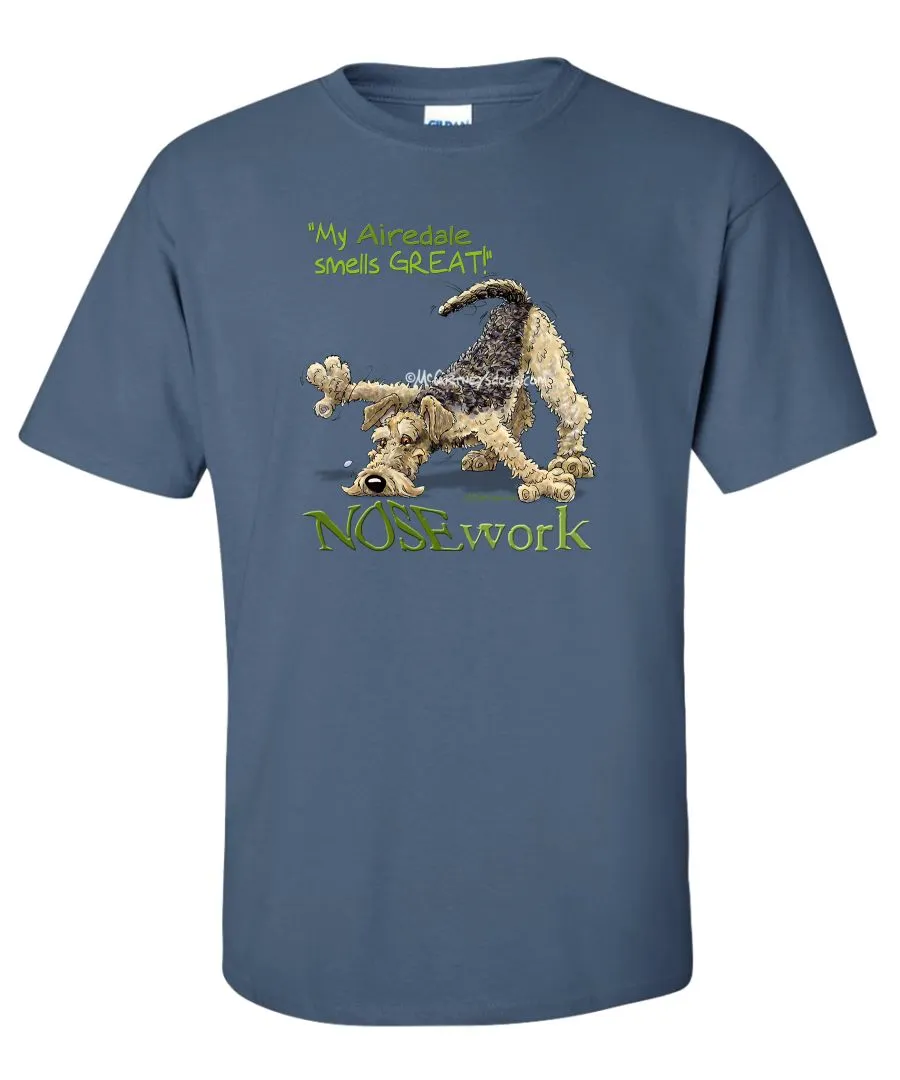 Airedale Terrier - Nosework - T-Shirt