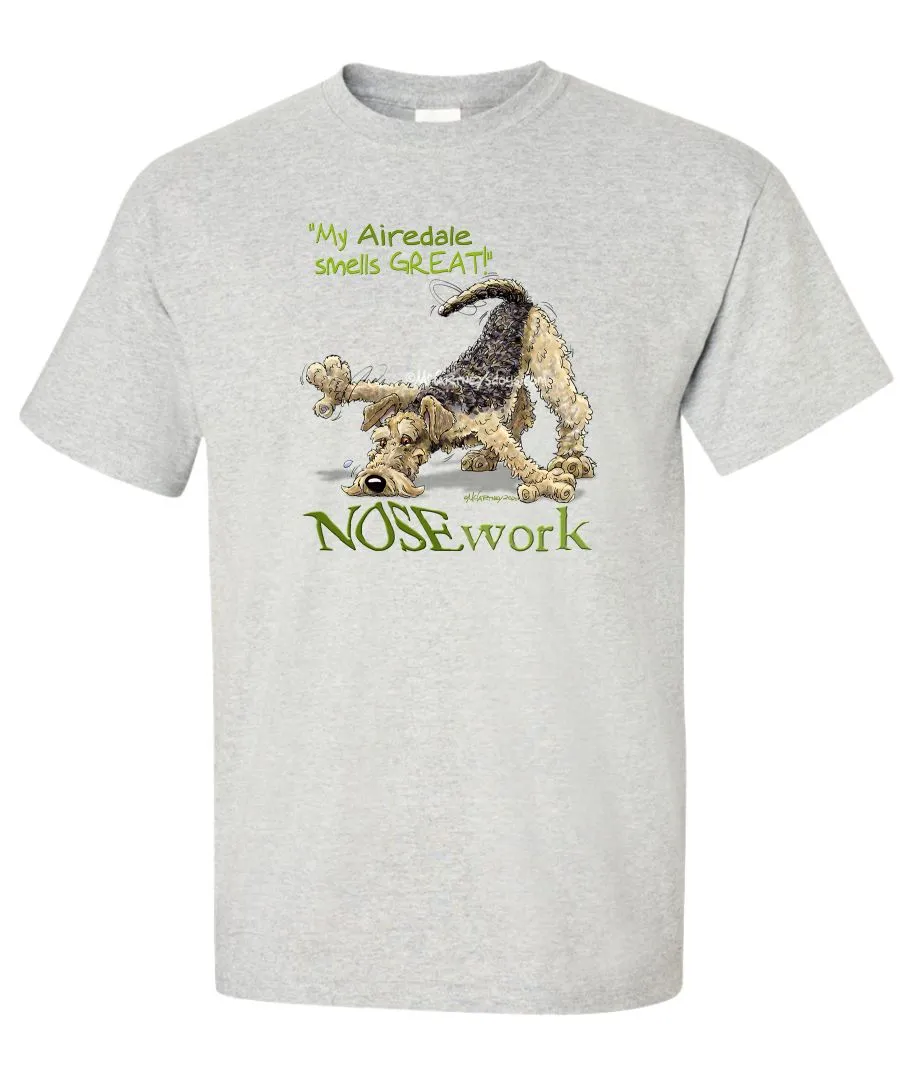 Airedale Terrier - Nosework - T-Shirt