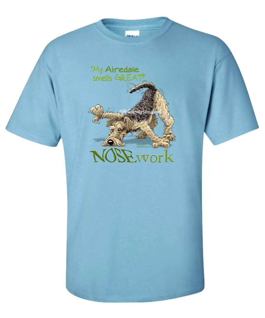 Airedale Terrier - Nosework - T-Shirt