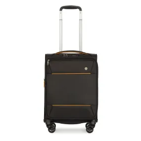 Antler Brixham 55cm Carry On Softsided Luggage - Black