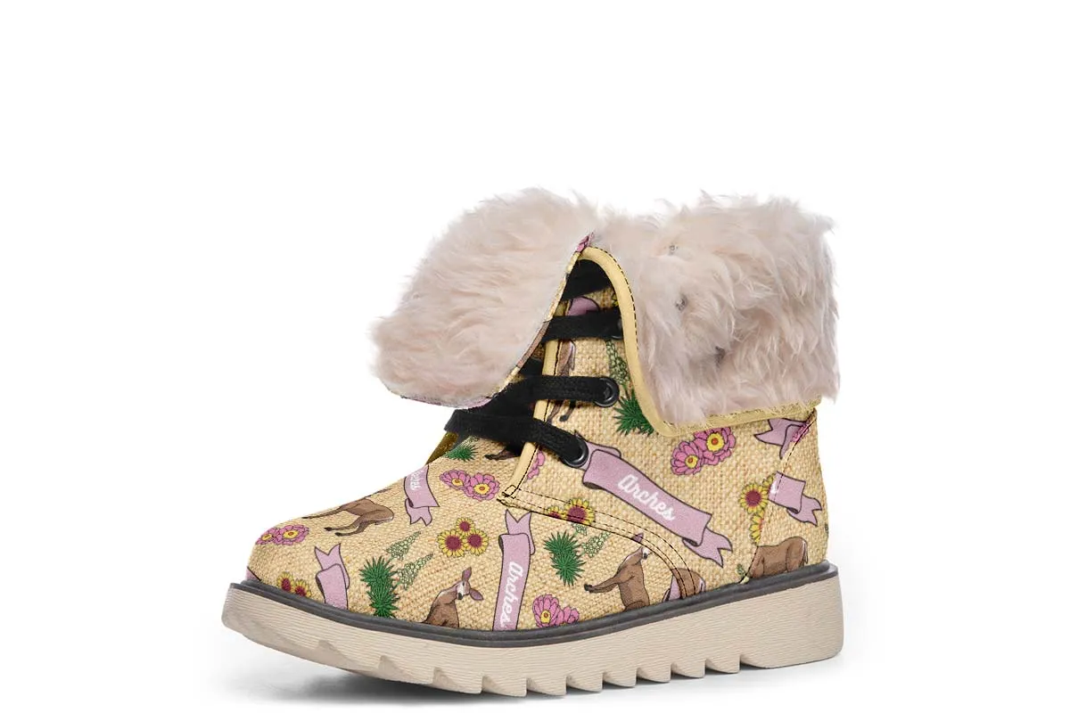 Arches Pattern Polar Vibe Boots