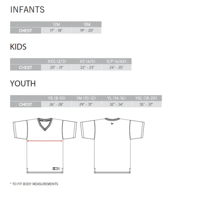 Argos New Era Youth 2023 Replica Home Jersey - OAKMAN