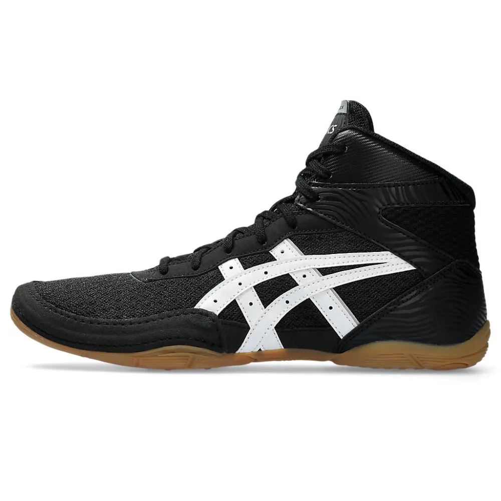 ASICS Men's Matflex 7 Wrestling Shoe (Black/White)