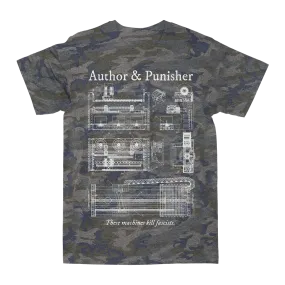 Author & Punisher "These Machines" Vintage Camo T-Shirt