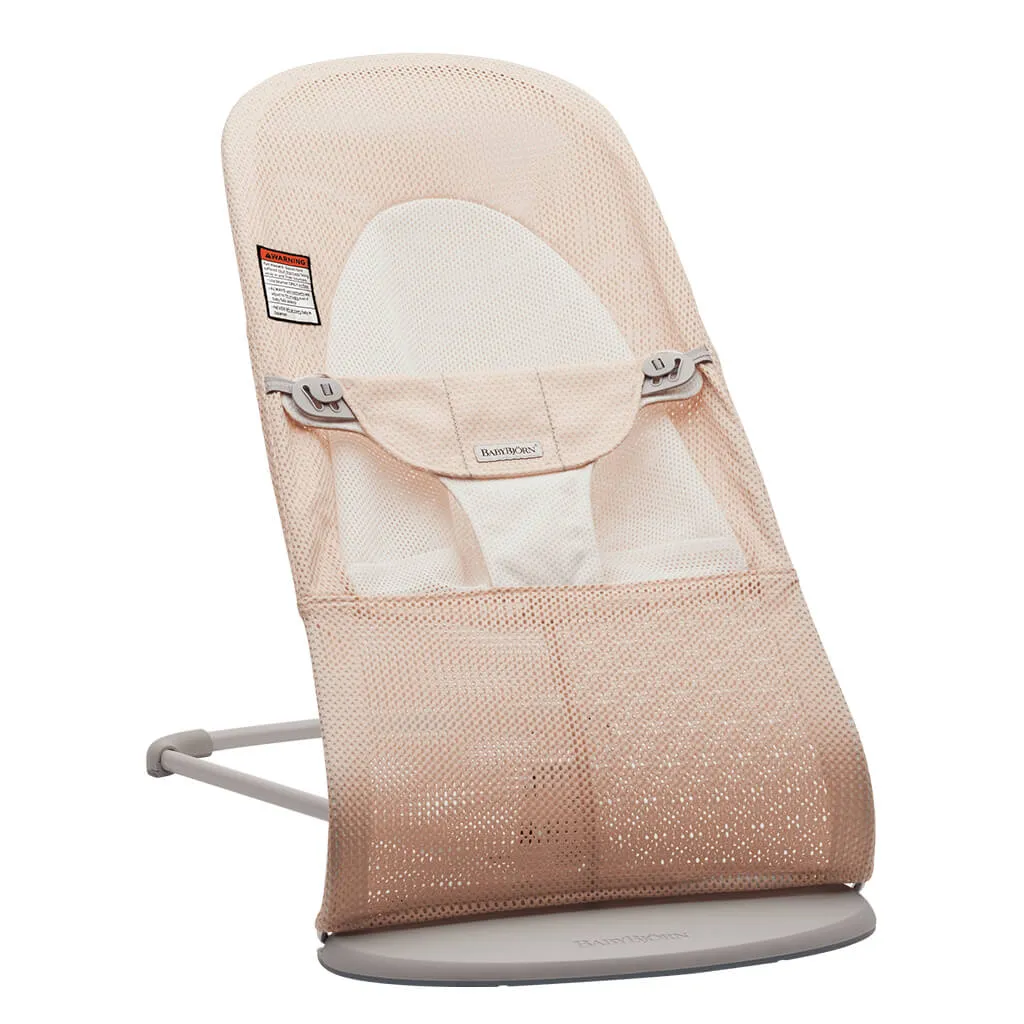 BabyBjorn Bouncer Balance Soft Mesh Pearly Pink/White