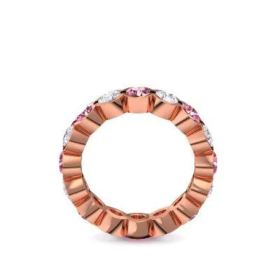 Beauty - Rotgold 585 - Turmalin pink