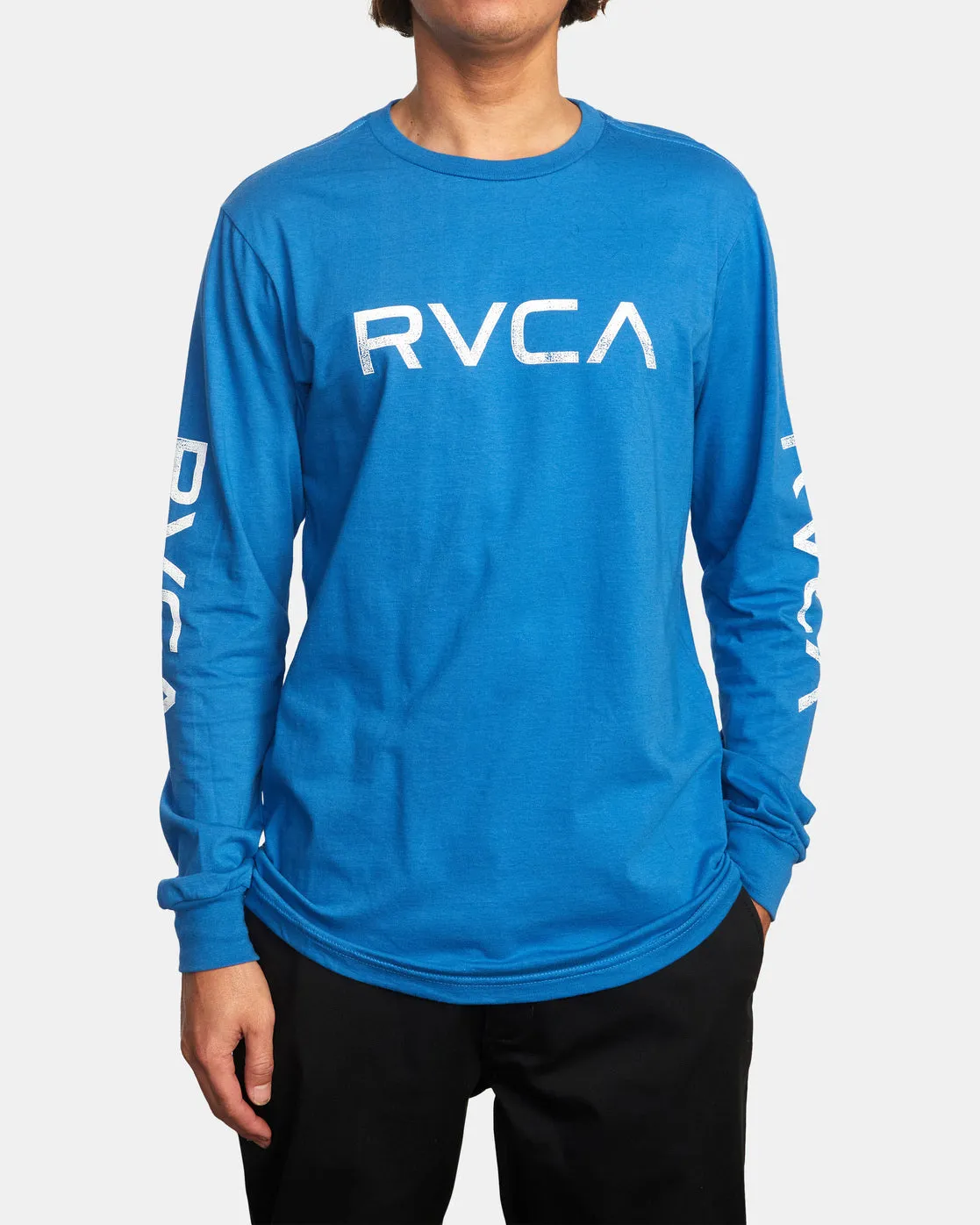 Big Fills Long Sleeve Tee - French Blue