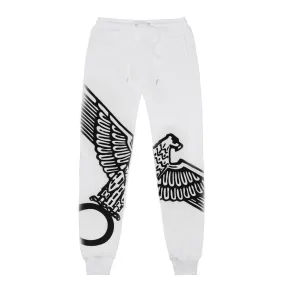 BOY WINGSPAN JOGGERS - WHITE/BLACK