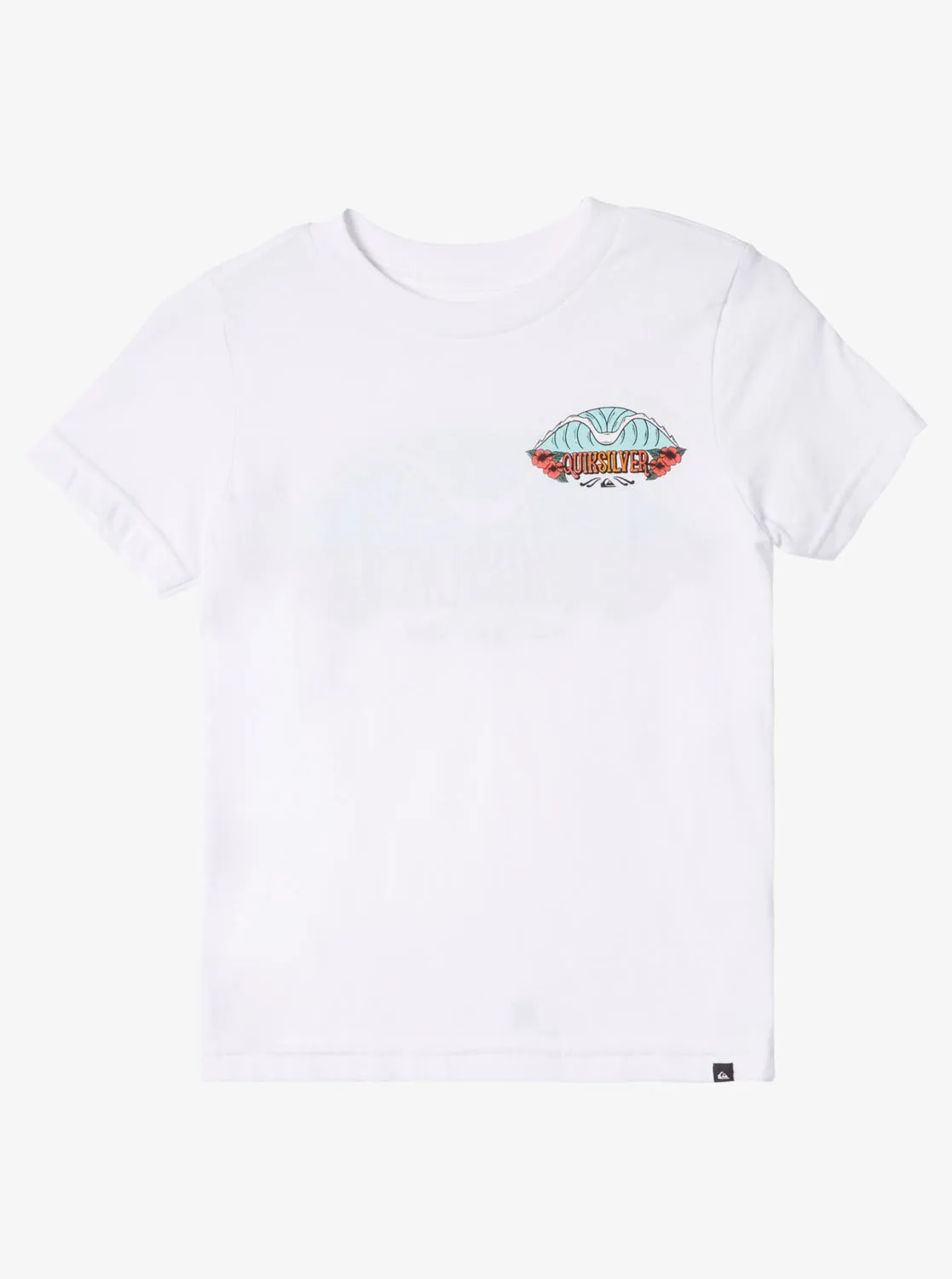 Boys 2-7 Tropical Fade T-Shirt - White