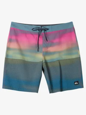 Boys 8-16 Highline Straight Leg 17" Boardshorts - Prism Pink