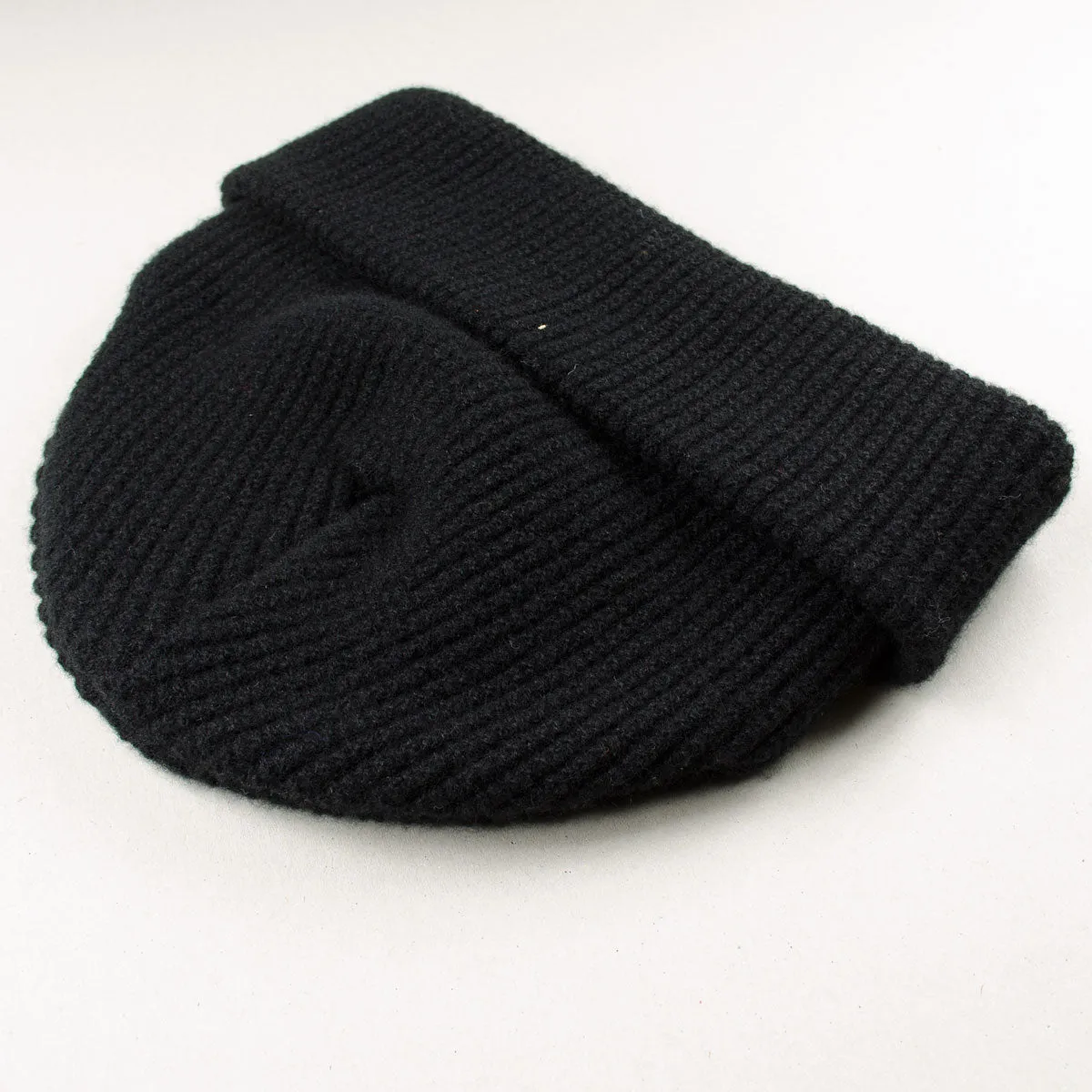 cableami - Waffle Beanie (30% Cashmere) - Black