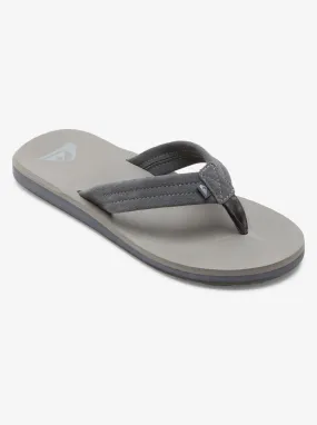 Carver Suede Core Sandals - Grey 1