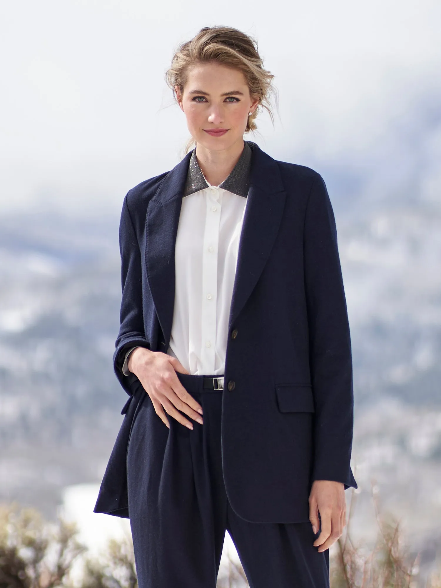 Cashmere Equestrian Blazer