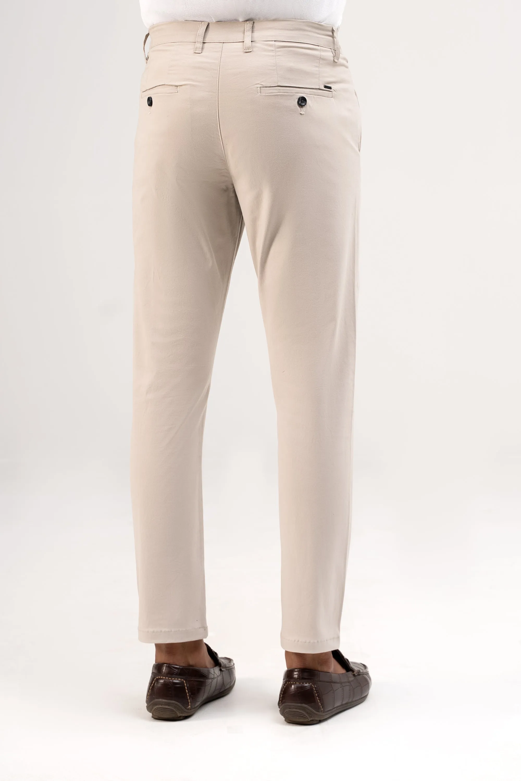 CASUAL PANT CROSS POCKET BEIGE