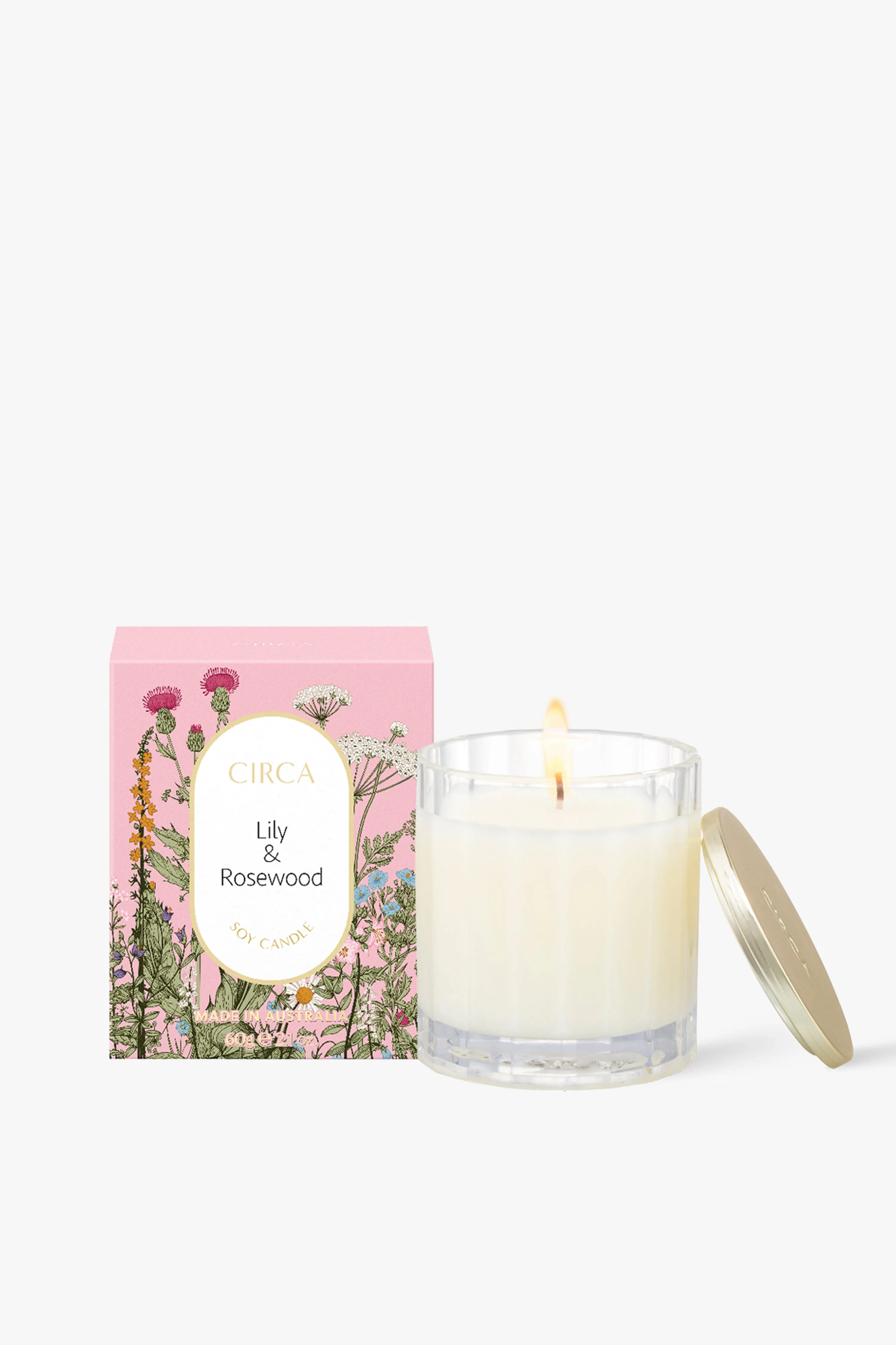 CH Lily   Rosewood Limited Edition 60g Candle