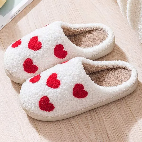 Christmas Home Warm Cotton Slippers - Cozy Holiday Comfort 91676006C