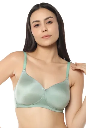 Cloudsoft Padded & Non-Wired Bra  - Pastel Green