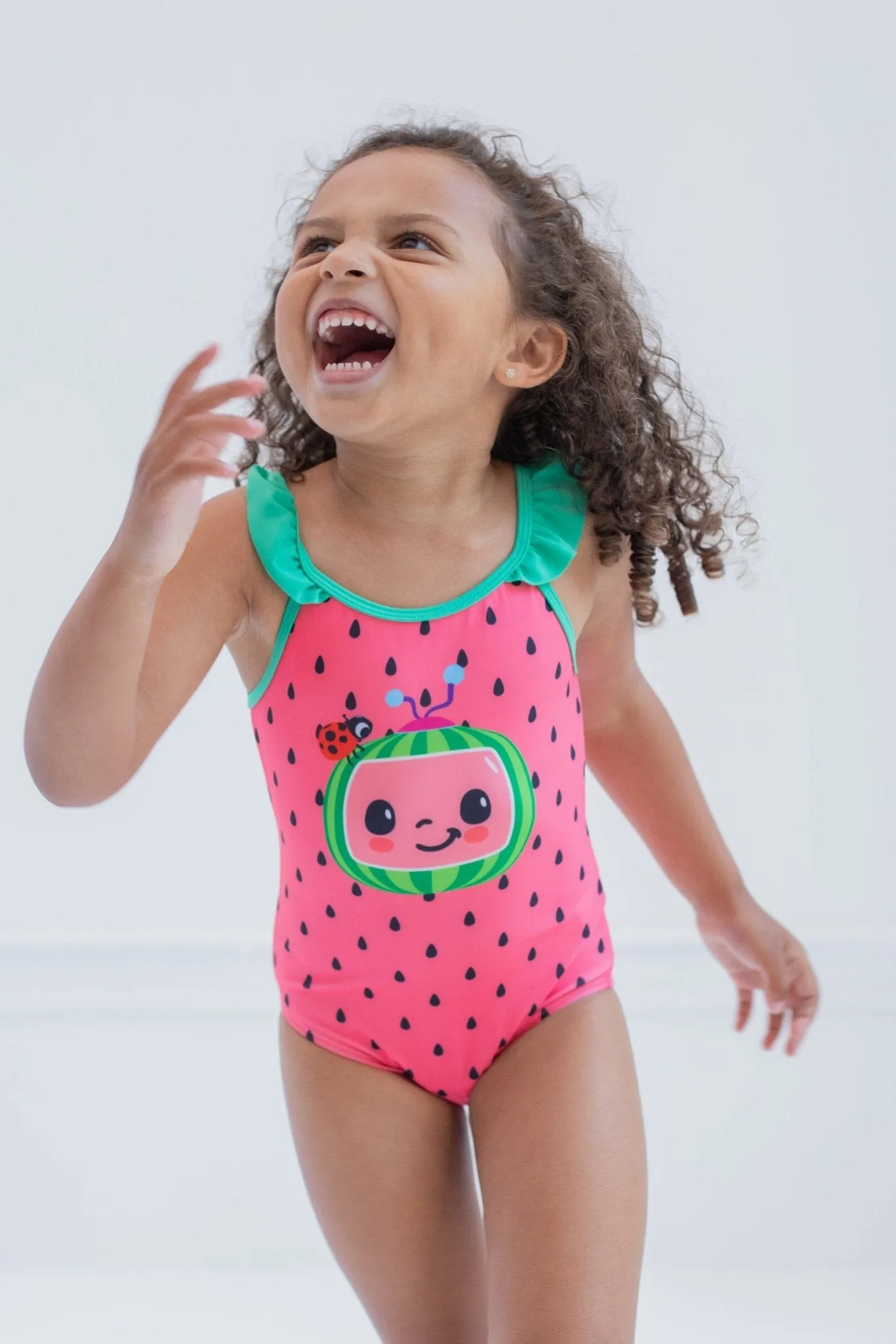 CoComelon Cocomelon JJ UPF 50  One Piece Bathing Suit