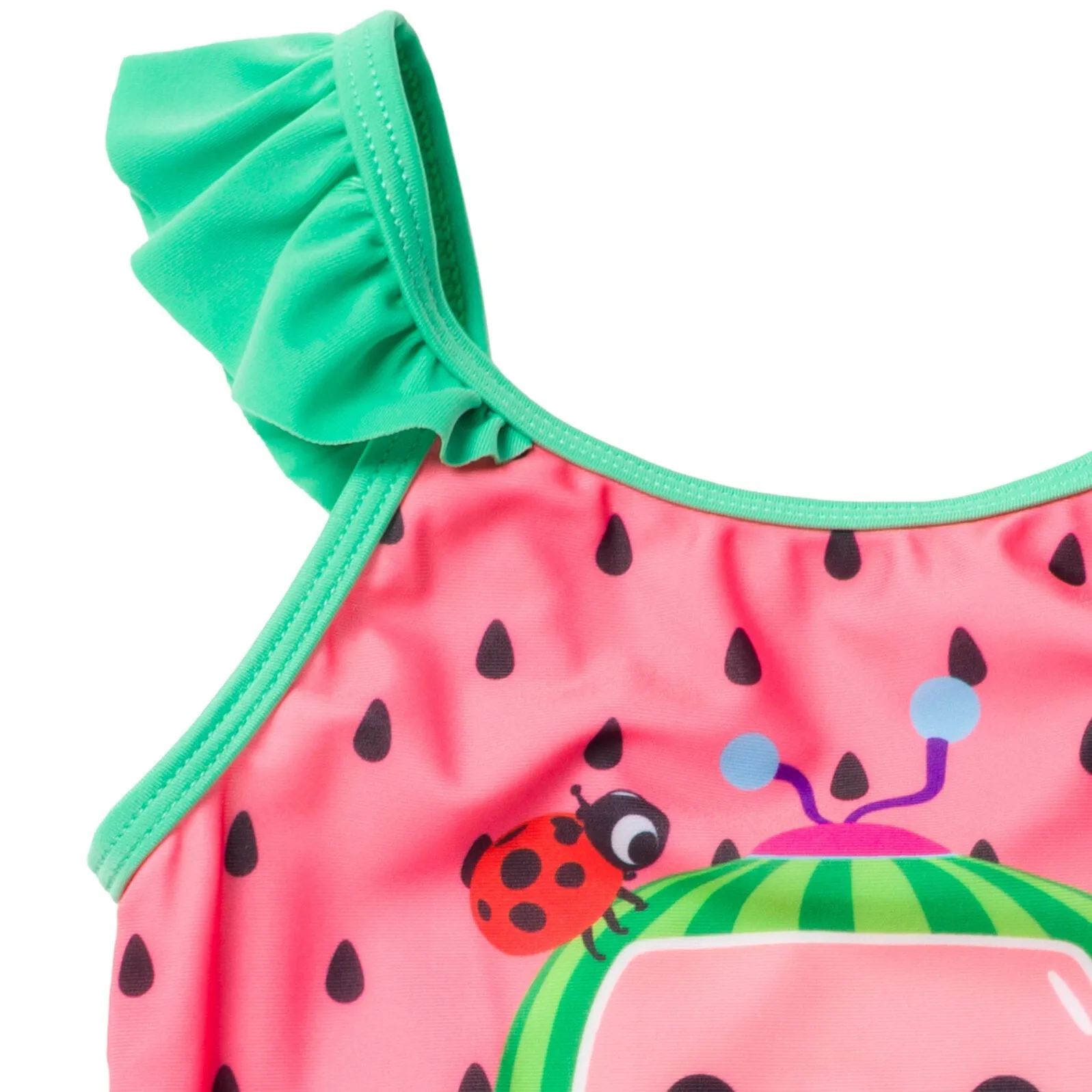 CoComelon Cocomelon JJ UPF 50  One Piece Bathing Suit