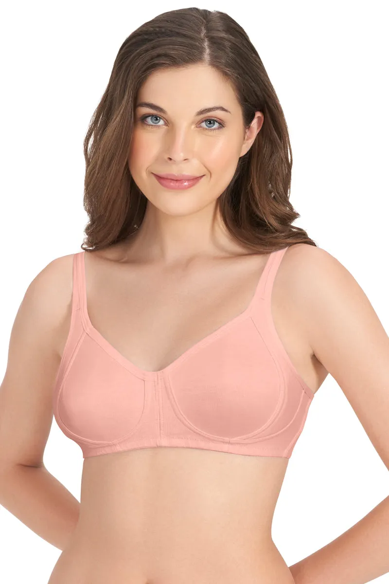 Cool Contour Non-padded Non-wired Support Bra - Impatiens-Pink