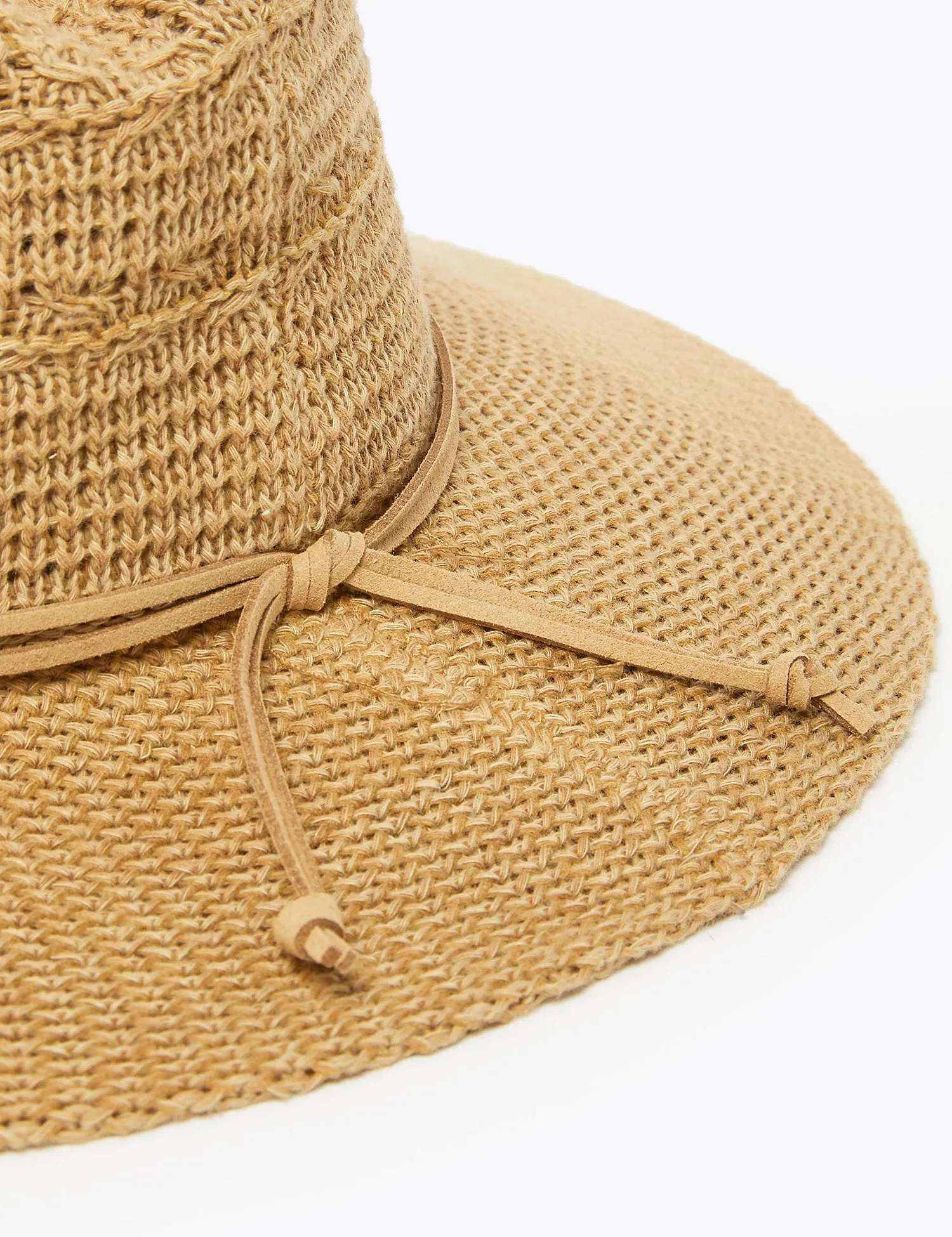 Cotton Packable Fedora Hat