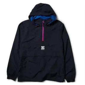 DC MELLOW ANORAK JACKET - (PATERSON) BLACK NAVY PINK