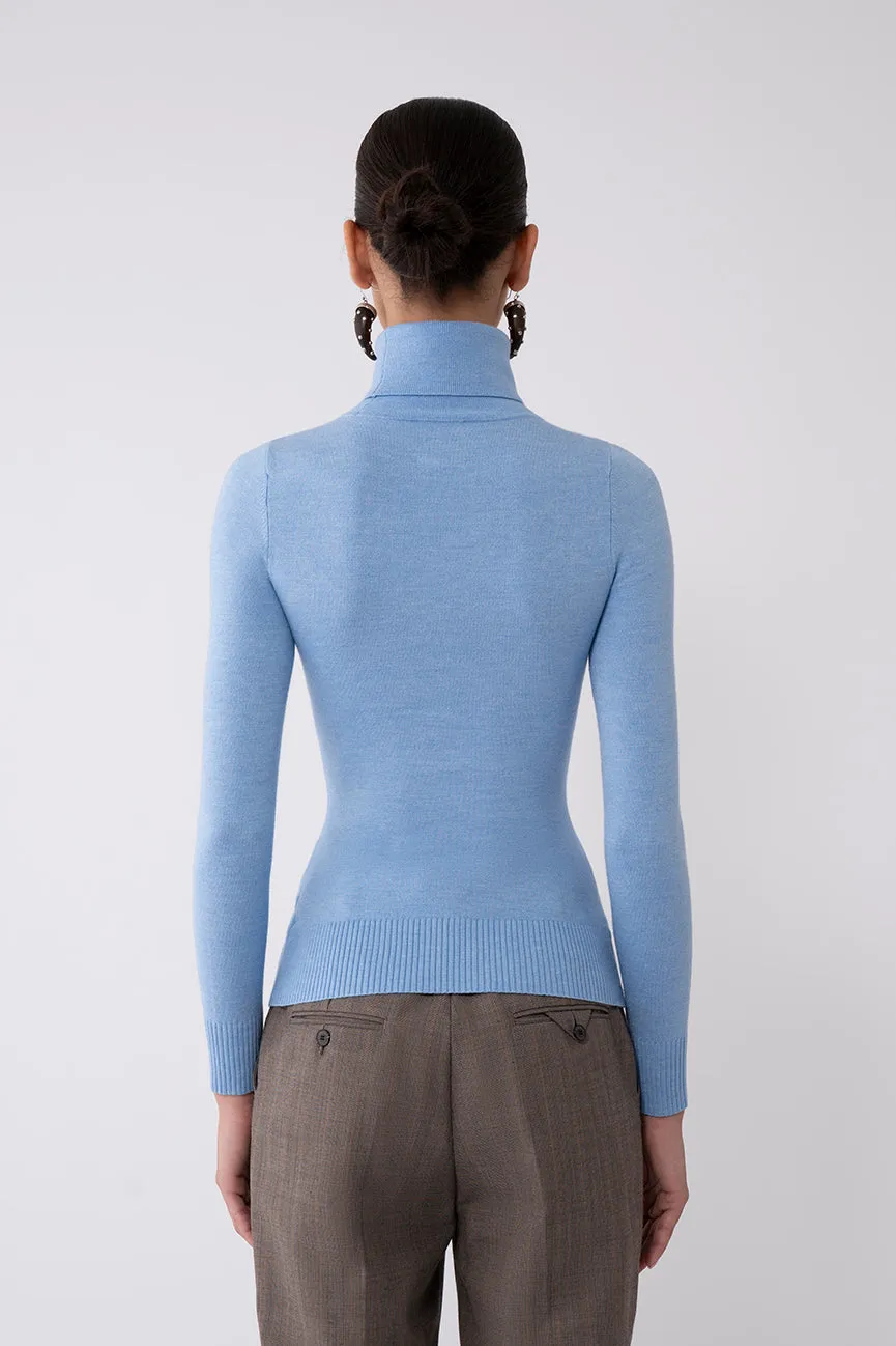 Dutch Canal EcoMerino Long Sleeve Turtleneck