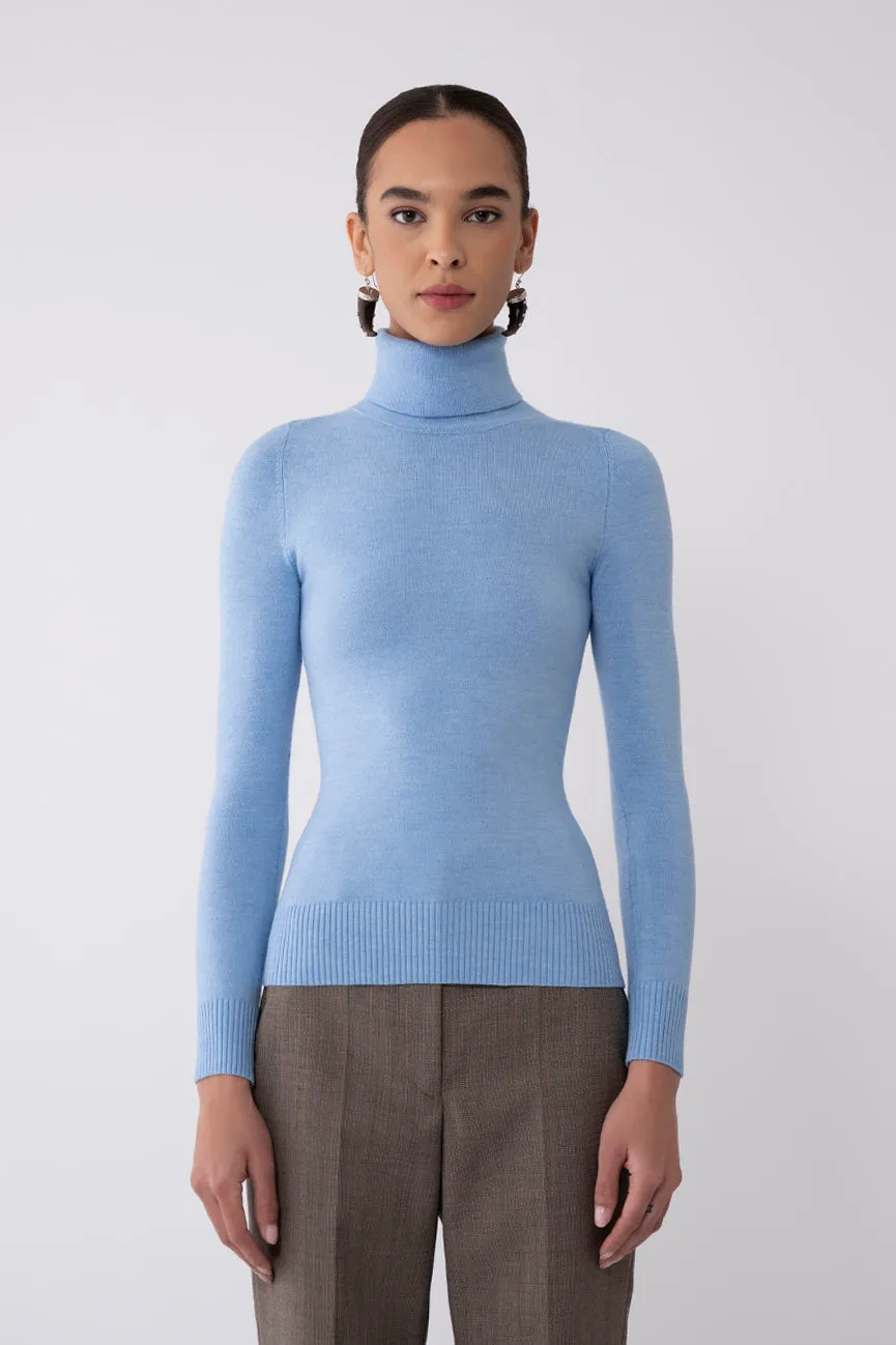 Dutch Canal EcoMerino Long Sleeve Turtleneck