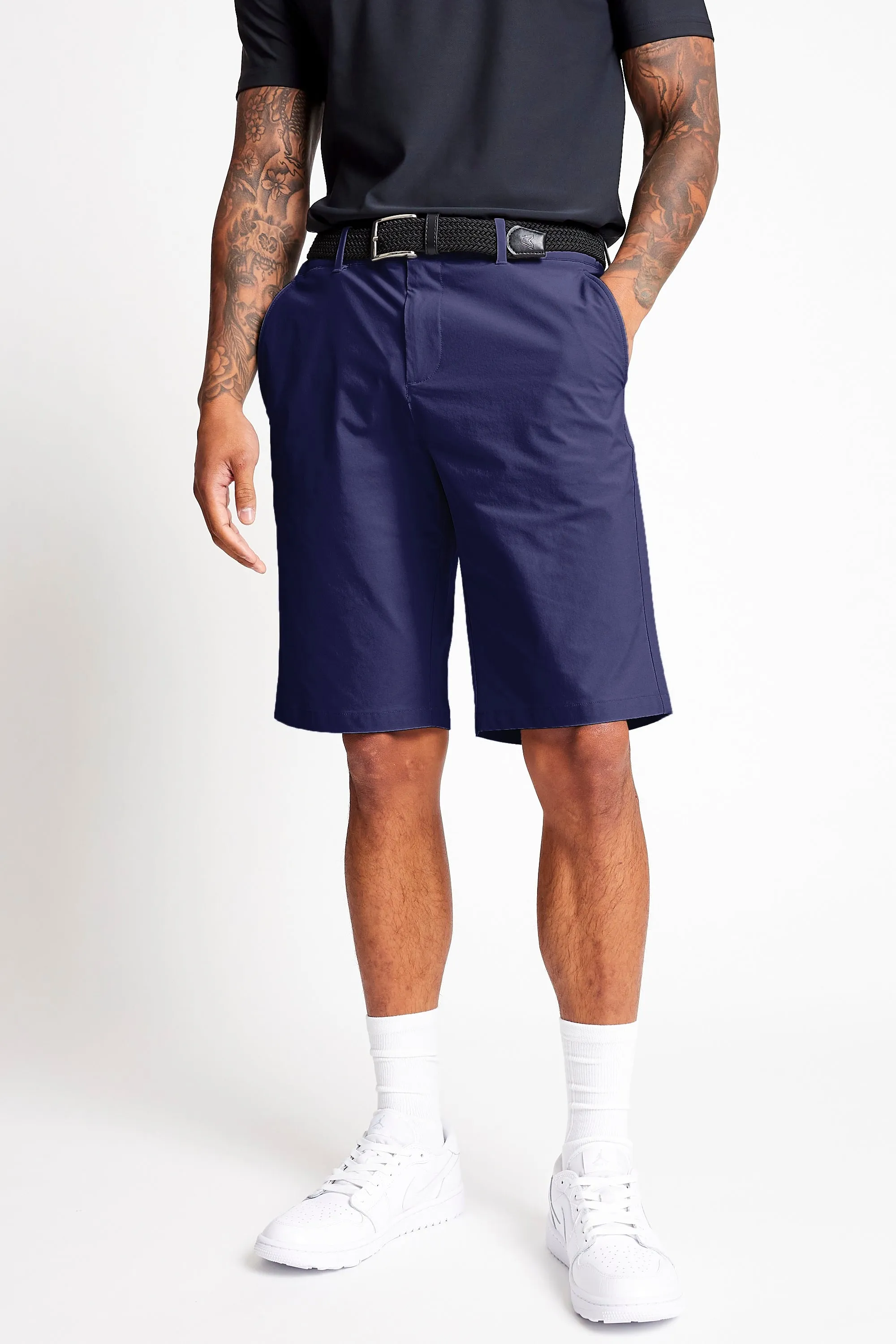 Dynamic Stretch Golf Shorts - Ace Navy