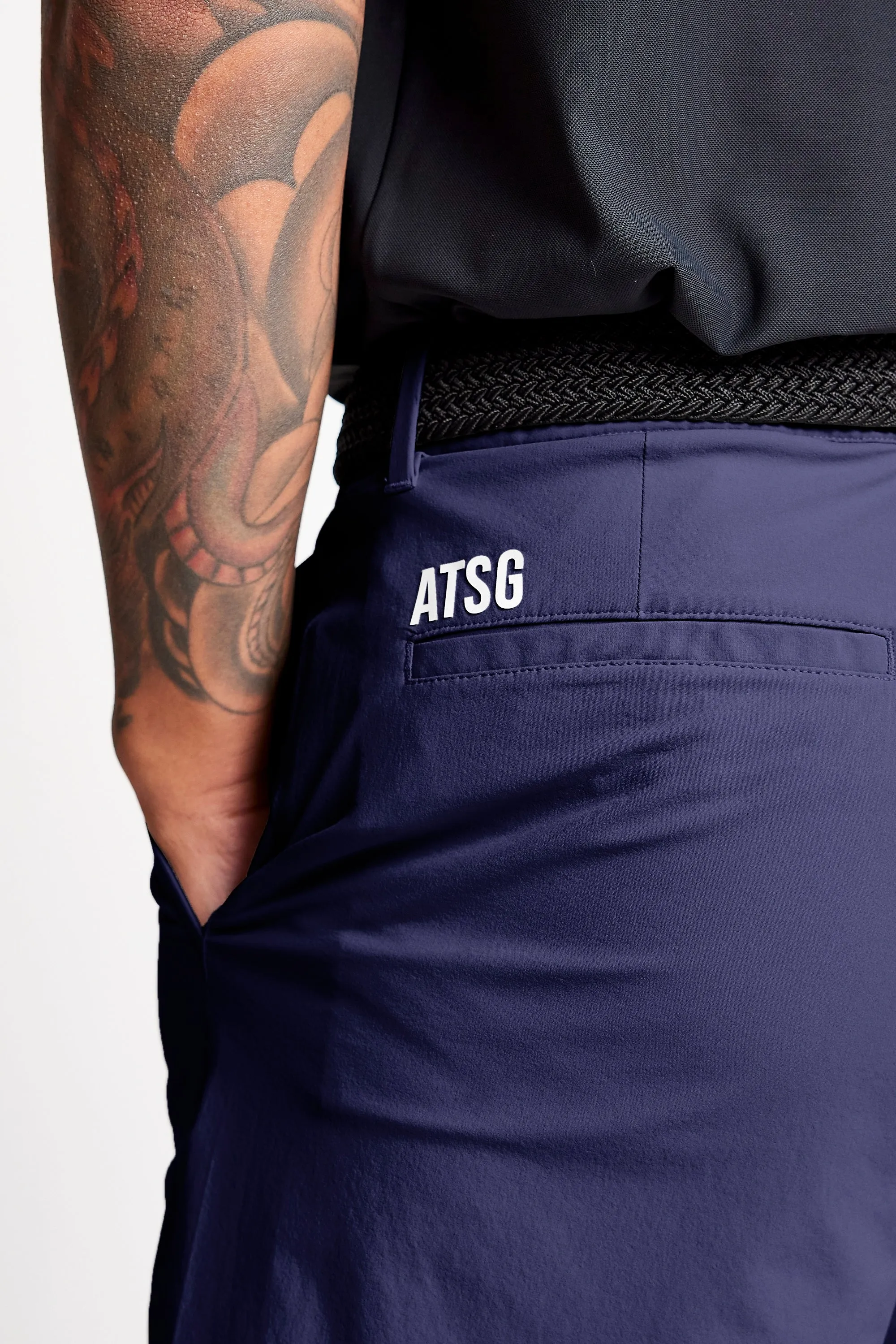 Dynamic Stretch Golf Shorts - Ace Navy