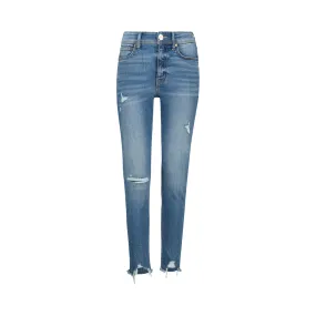 EVA MID INDIGO CURVY MEDIUM WASH SKINNY