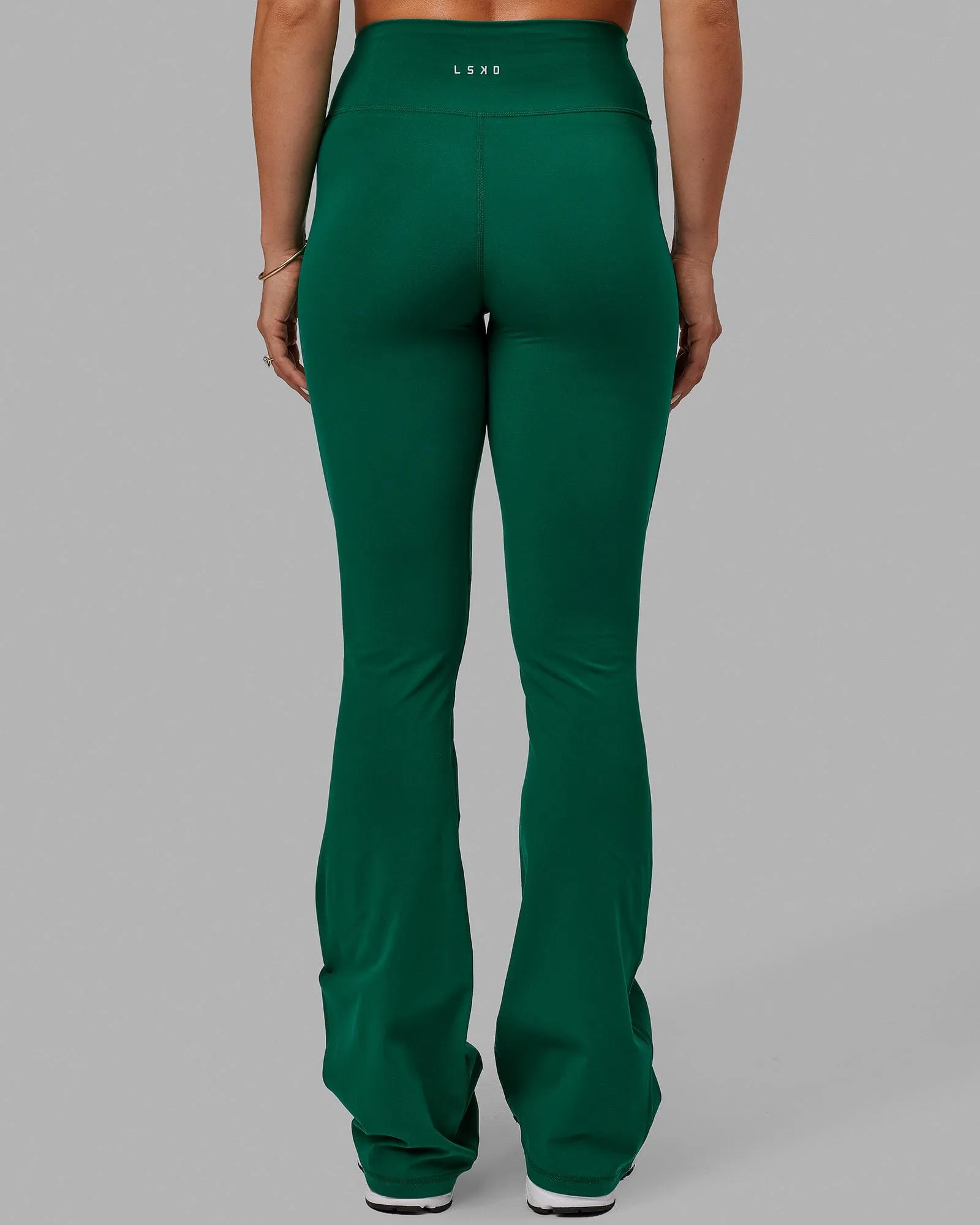 Everyday Flared X-Long Leggings - Malachite