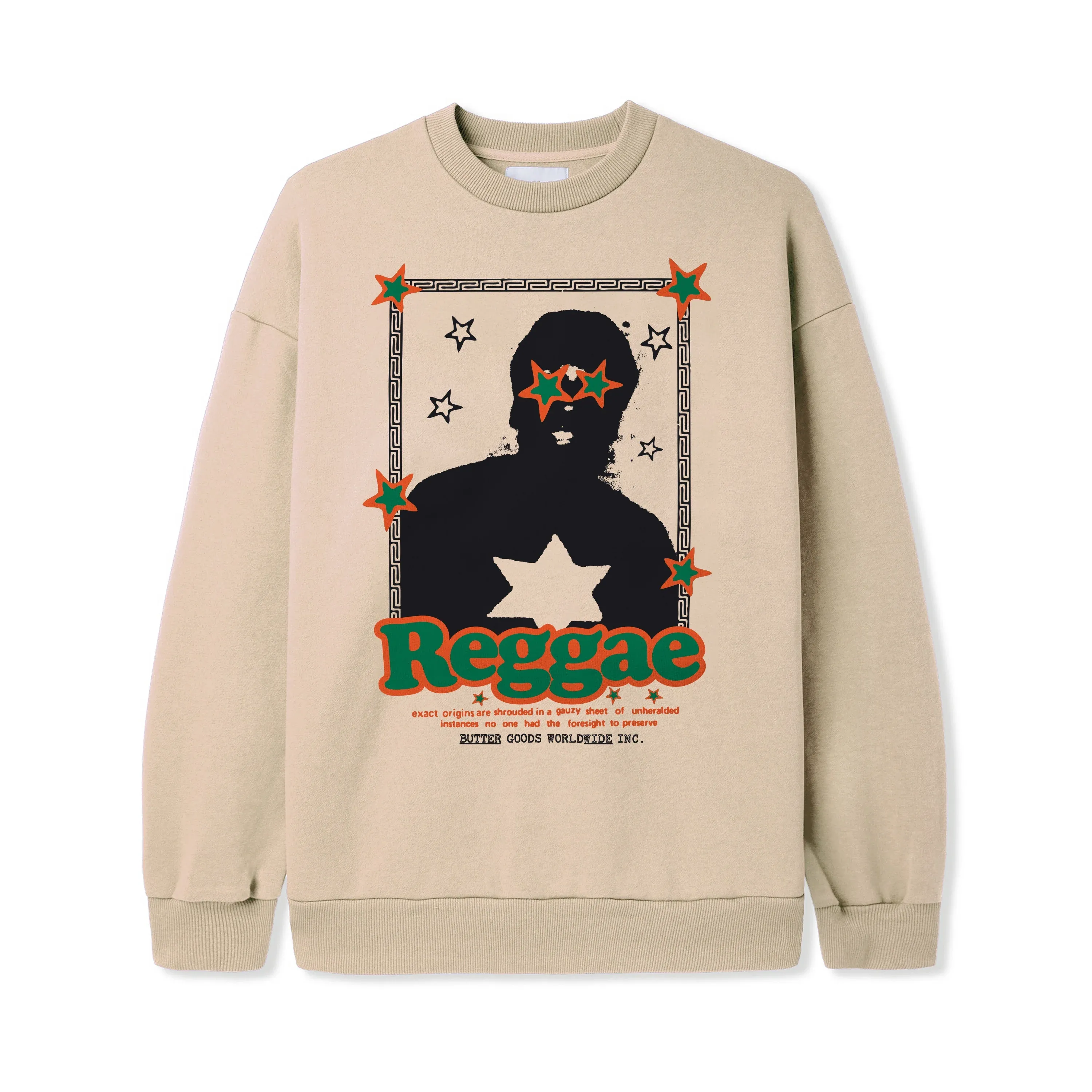 Gauzy Crewneck, Tan