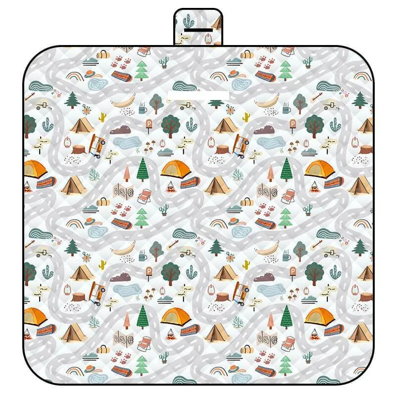 (Gift)  Ultrasonic Thickened Waterproof Moistureproof Picnic Mat