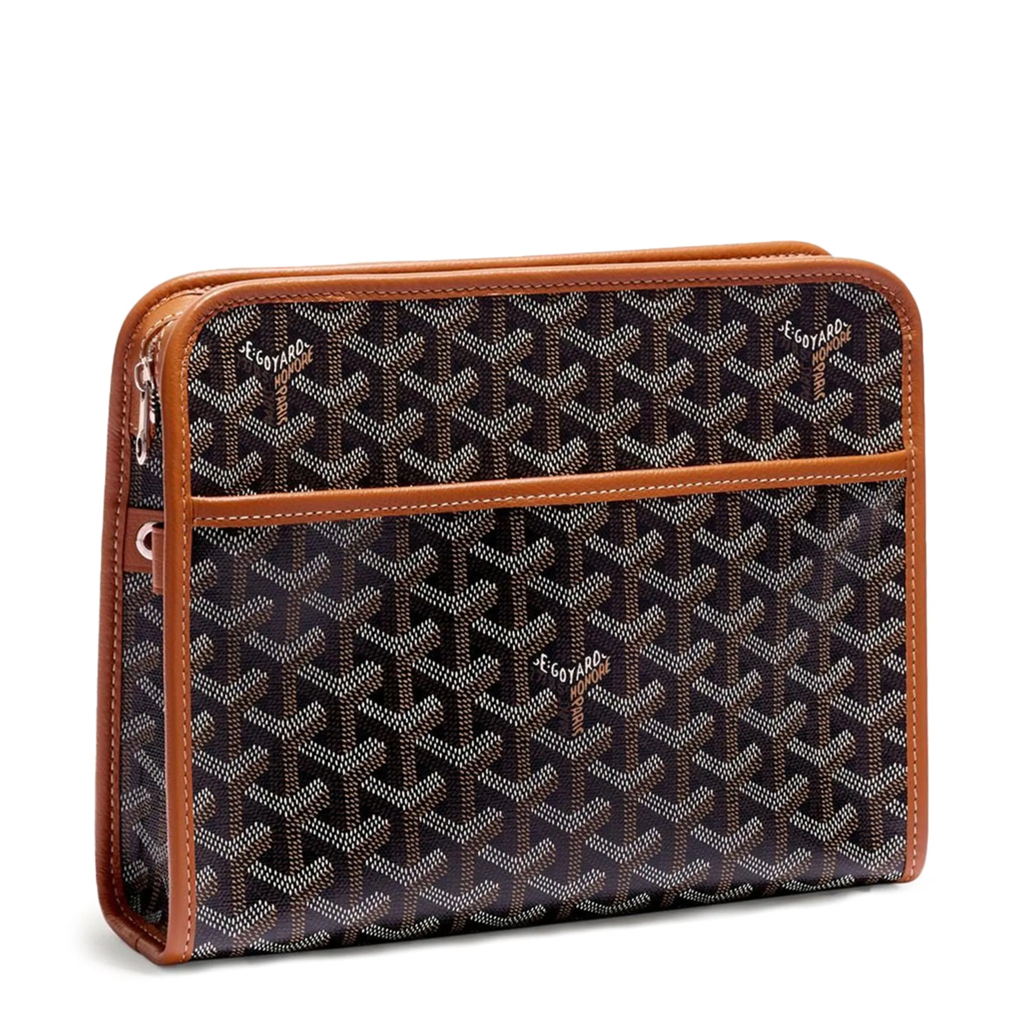 Goyard Jouvence MM Black/Tan Washbag