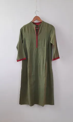 Hand woven classic cotton Kurta