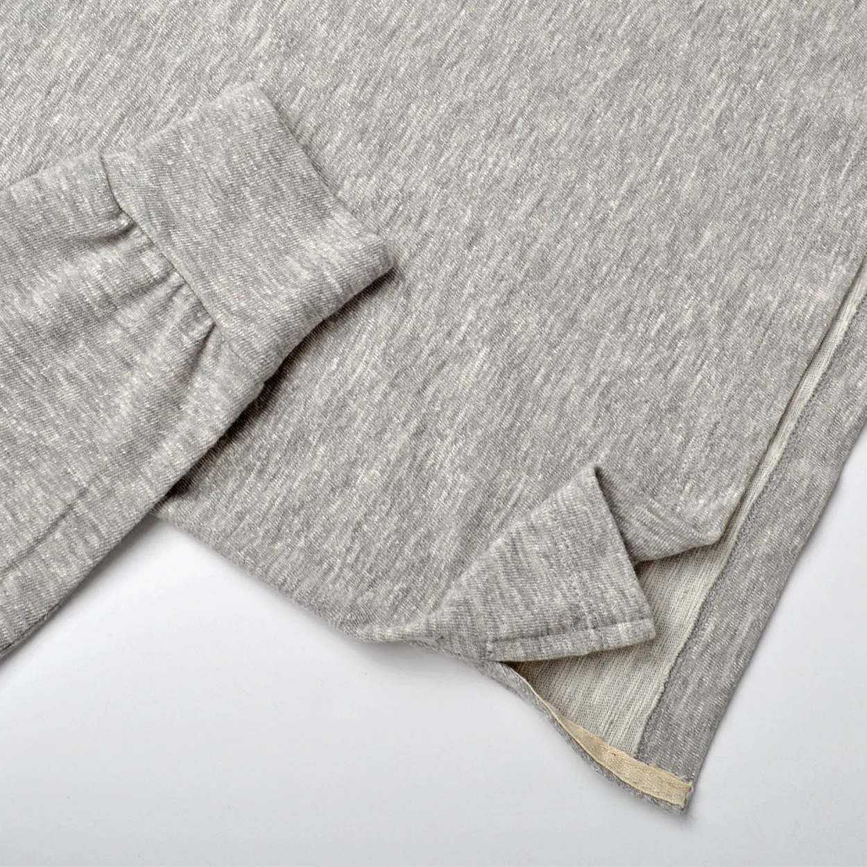 Heather Grey Double Slub L/S T-Shirt