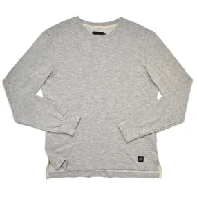 Heather Grey Double Slub L/S T-Shirt