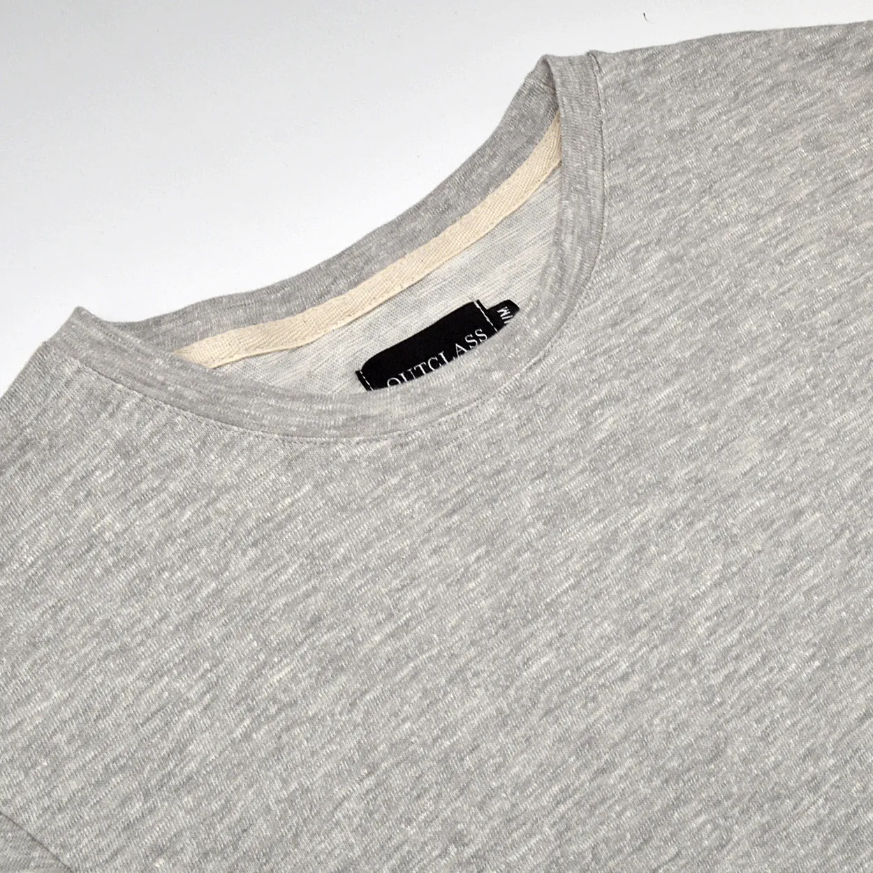 Heather Grey Double Slub L/S T-Shirt